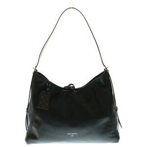 Louis Vuitton Carryall Vibe Noir Black Leather Shoulder Bag
